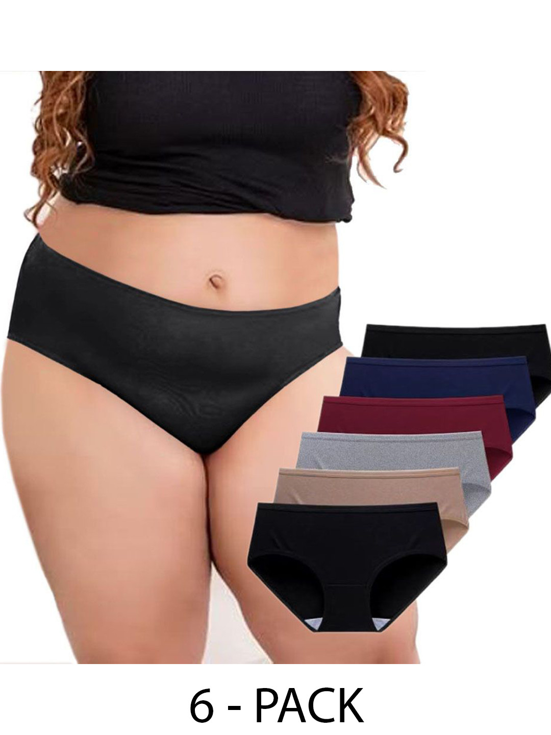 

Diving Deep Pack of 6 Hipster Briefs, Multi