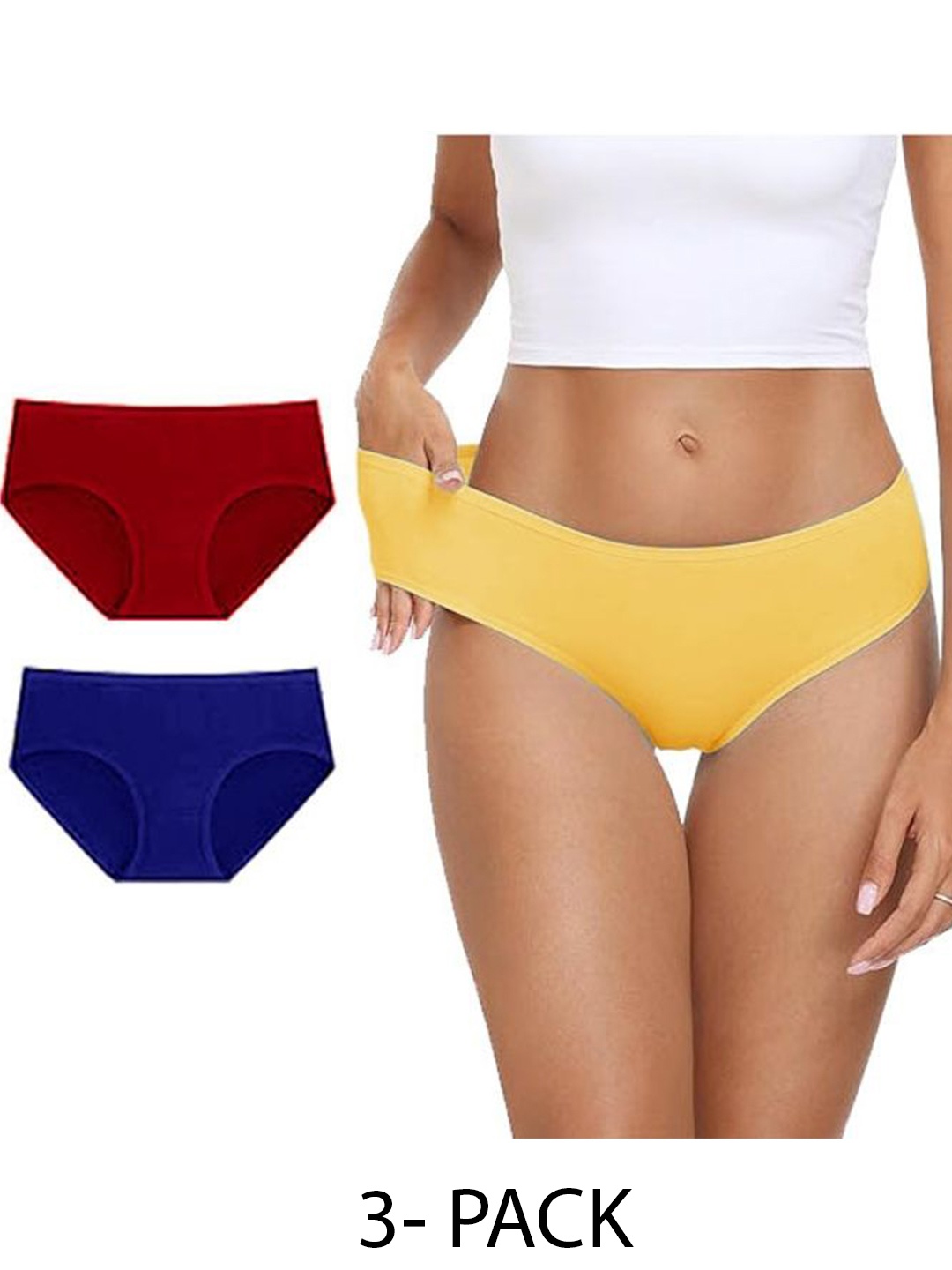 

Diving Deep Pack of 3 Hipster Briefs, Multi