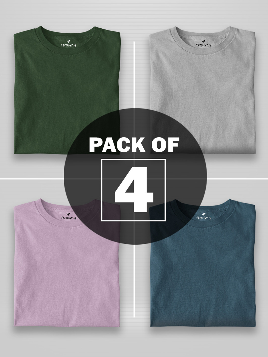 

PRONK Women 4 V-Neck Pockets T-shirt, Na