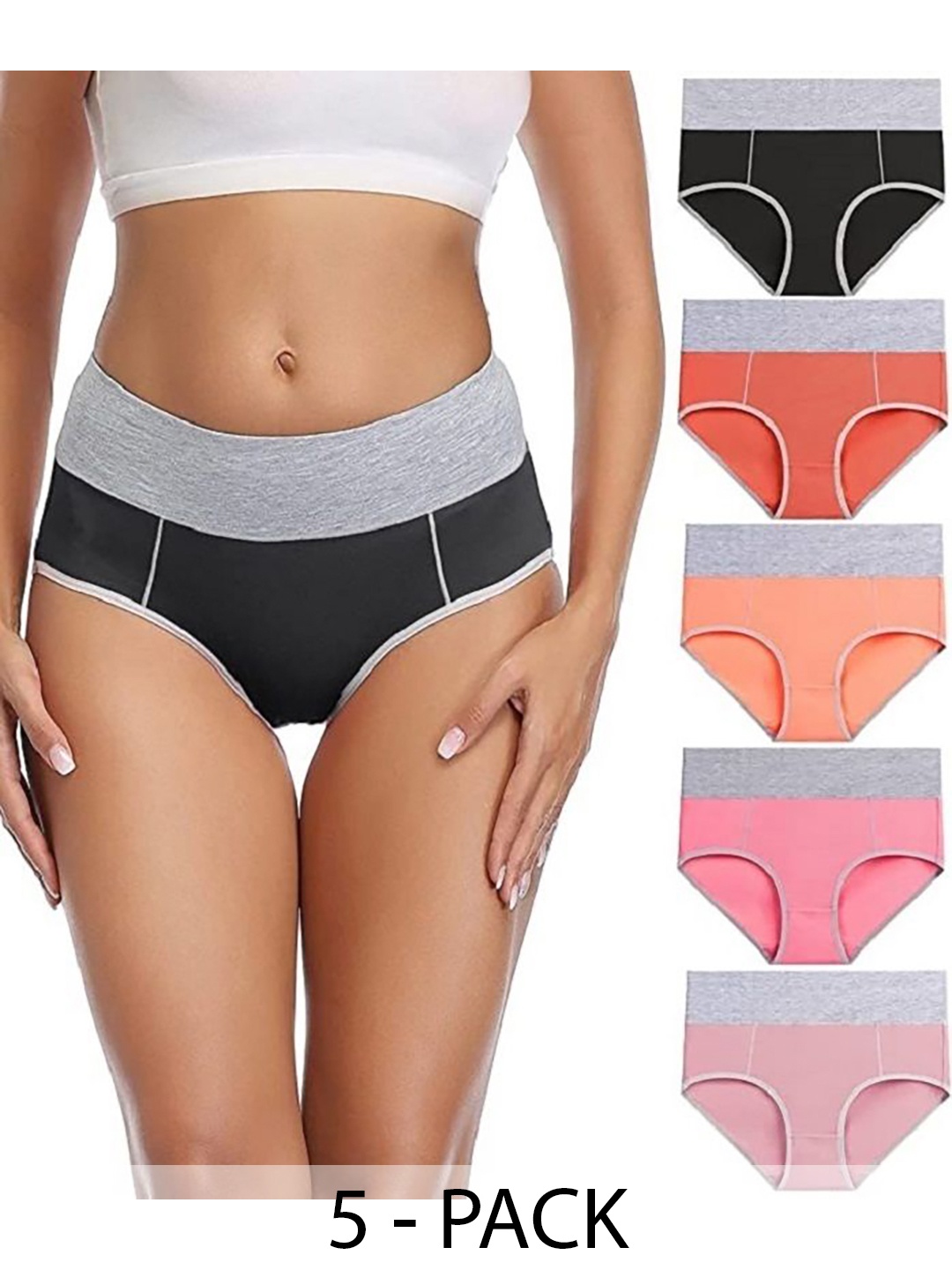 

Diving Deep Pack of 5 Hipster Briefs, Multi