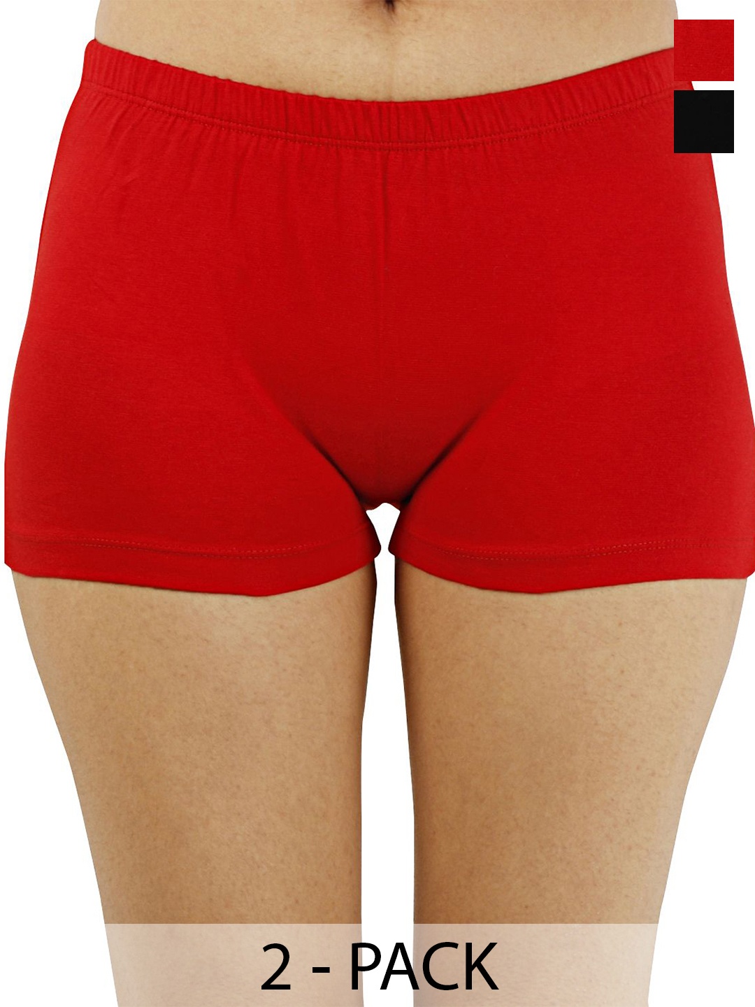 

Diving Deep Women Pack of 2 Boy Shorts Briefs, Assorted