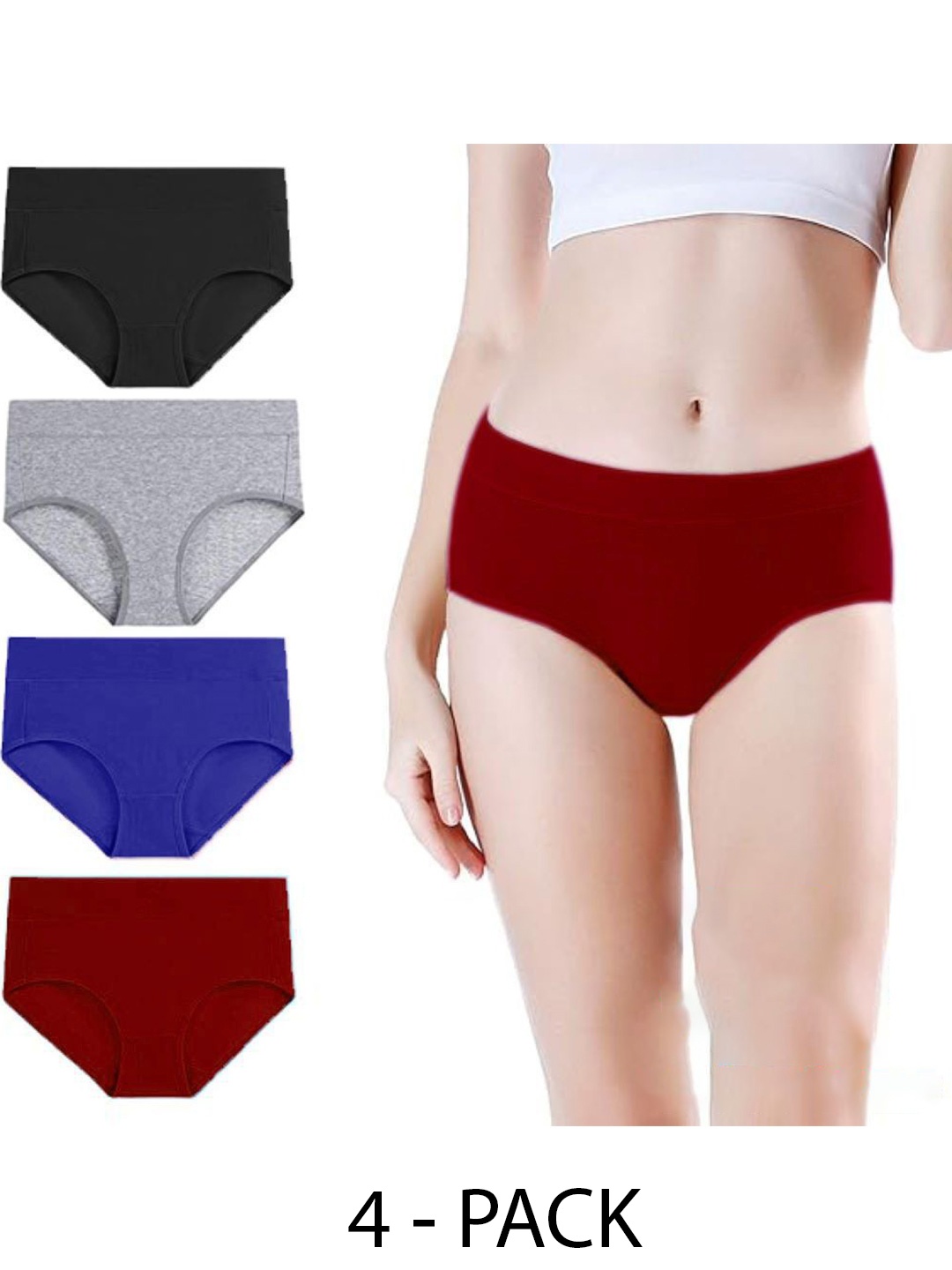 

Diving Deep Pack of 4 Hipster Briefs, Multi