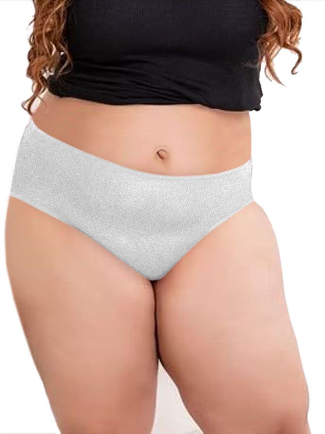 

Diving Deep Women Plus Size Cotton Hipster Briefs, Assorted