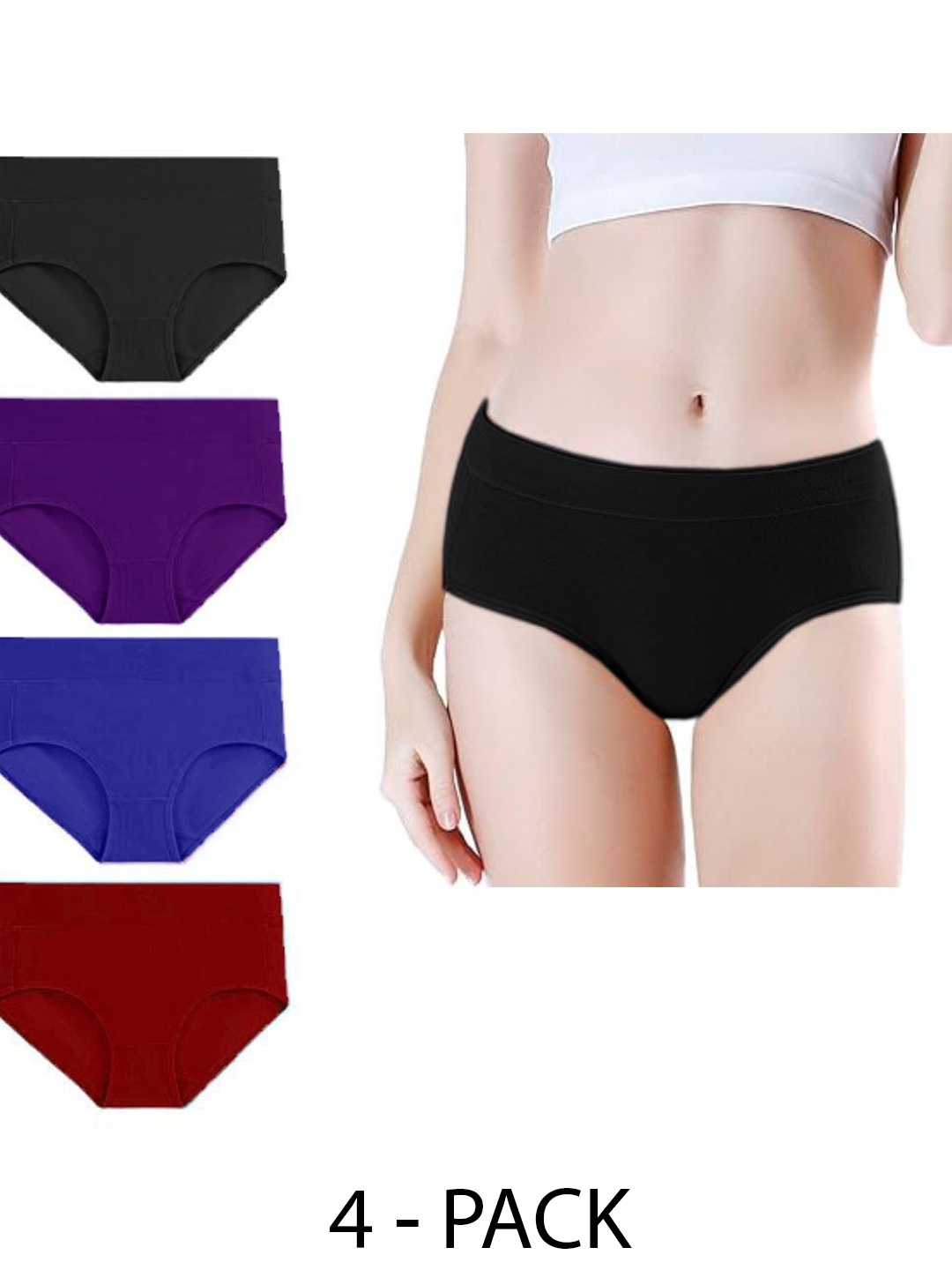 

Diving Deep Pack of 4 Hipster Briefs, Multi