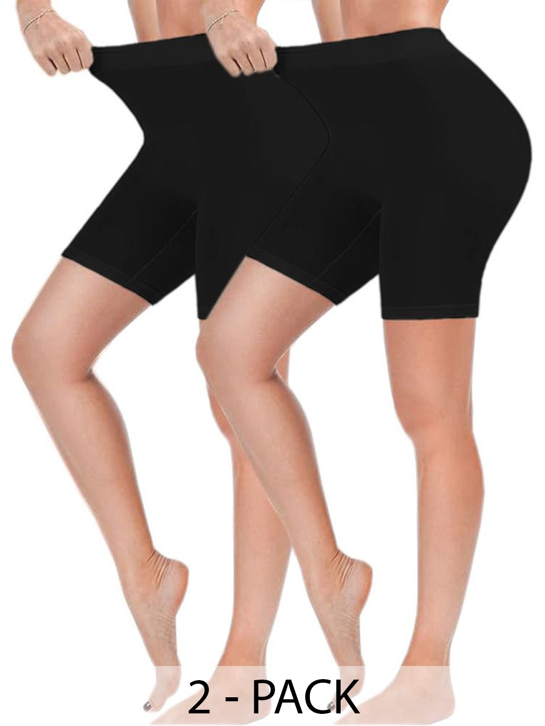 

Diving Deep Pack of 2 Boy Shorts Briefs, Black