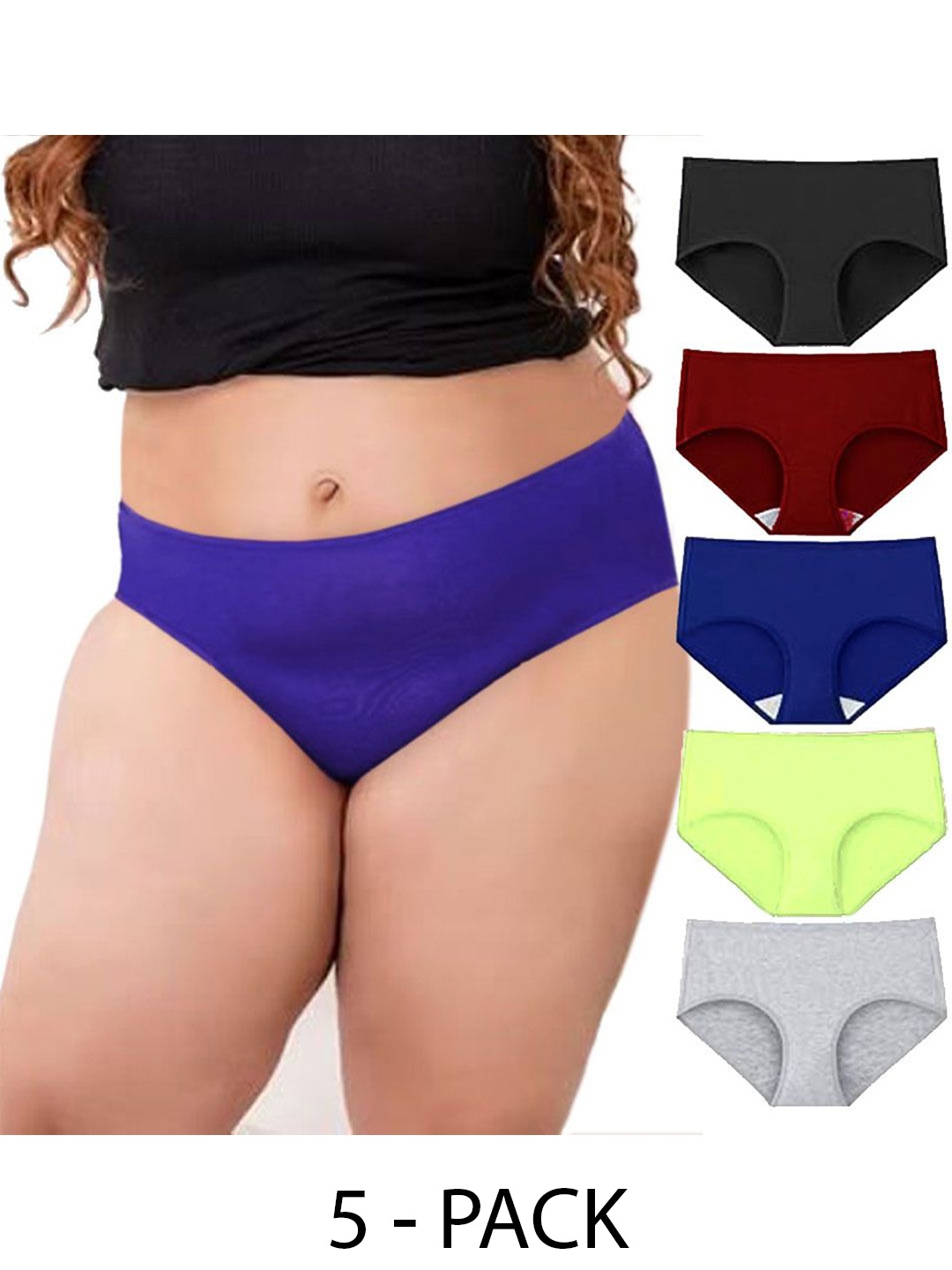 

Diving Deep Pack of 5 Hipster Briefs, Multi
