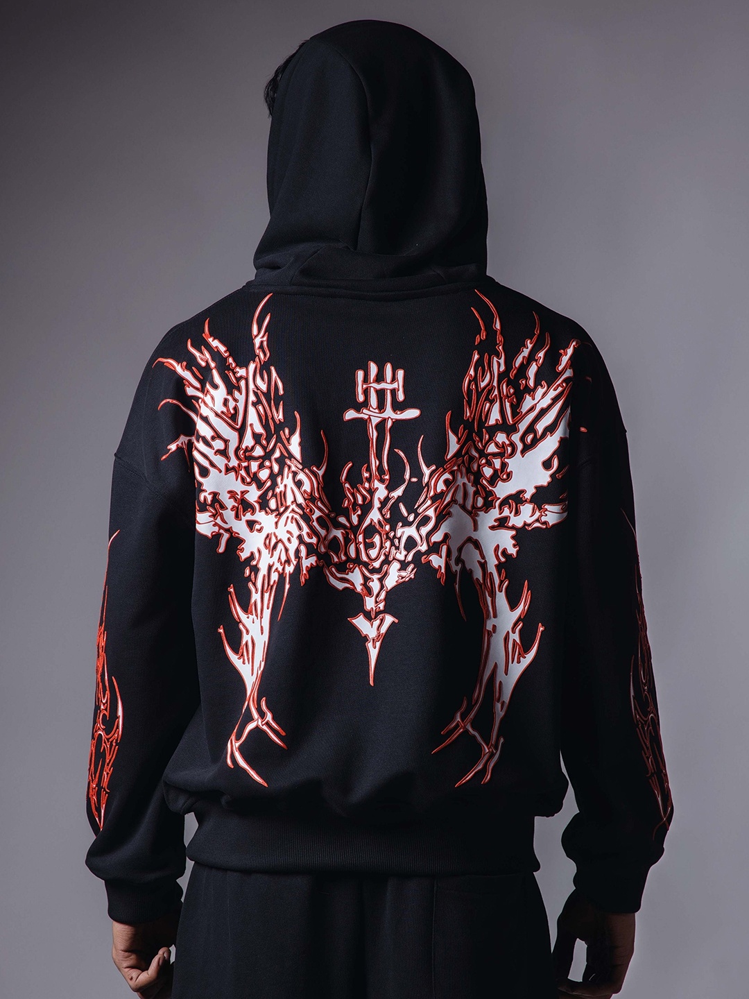 

HOP HEAD Men Printed Sweatshirt, Black