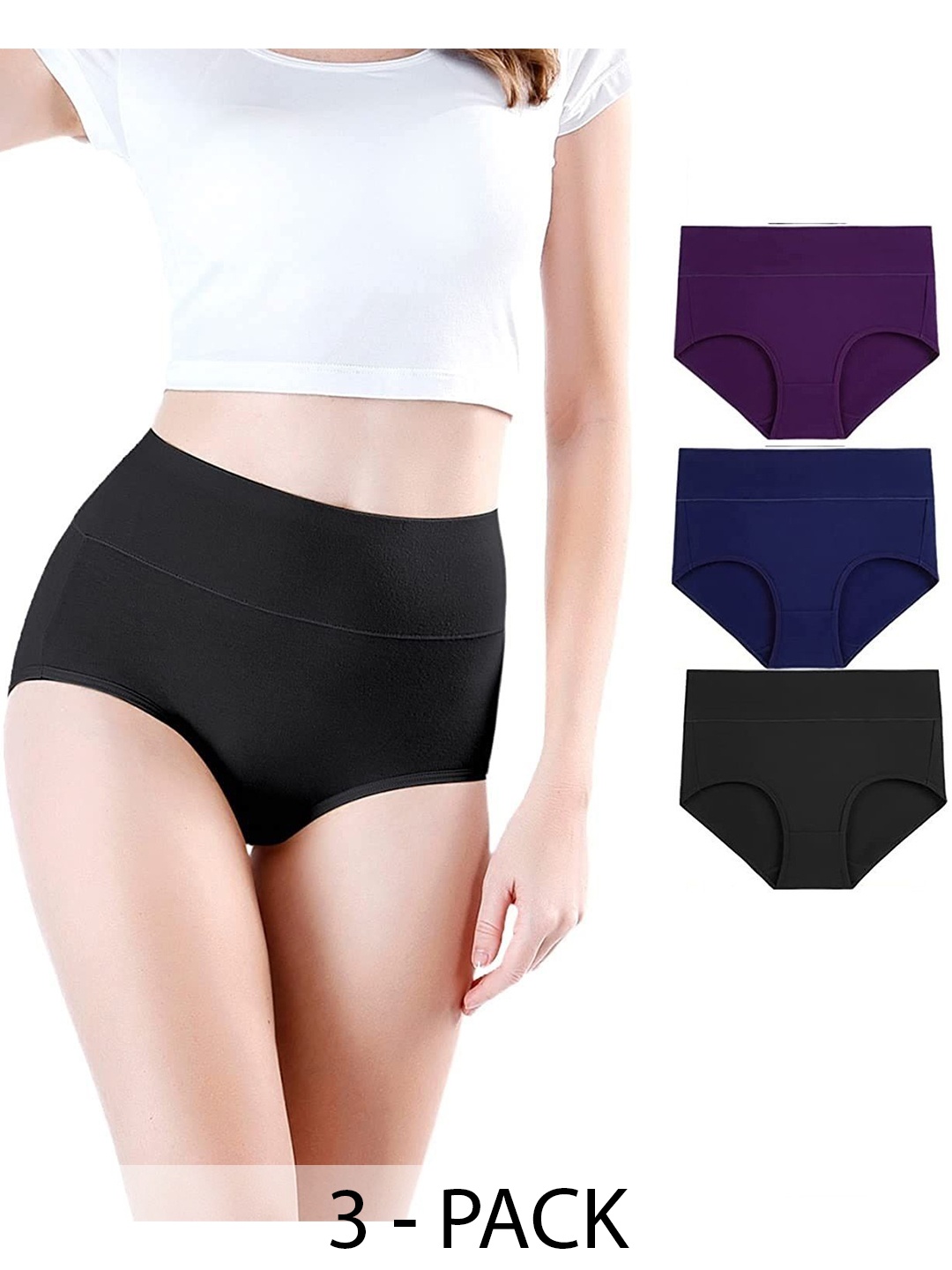 

Diving Deep Pack of 3 Hipster Briefs, Multi