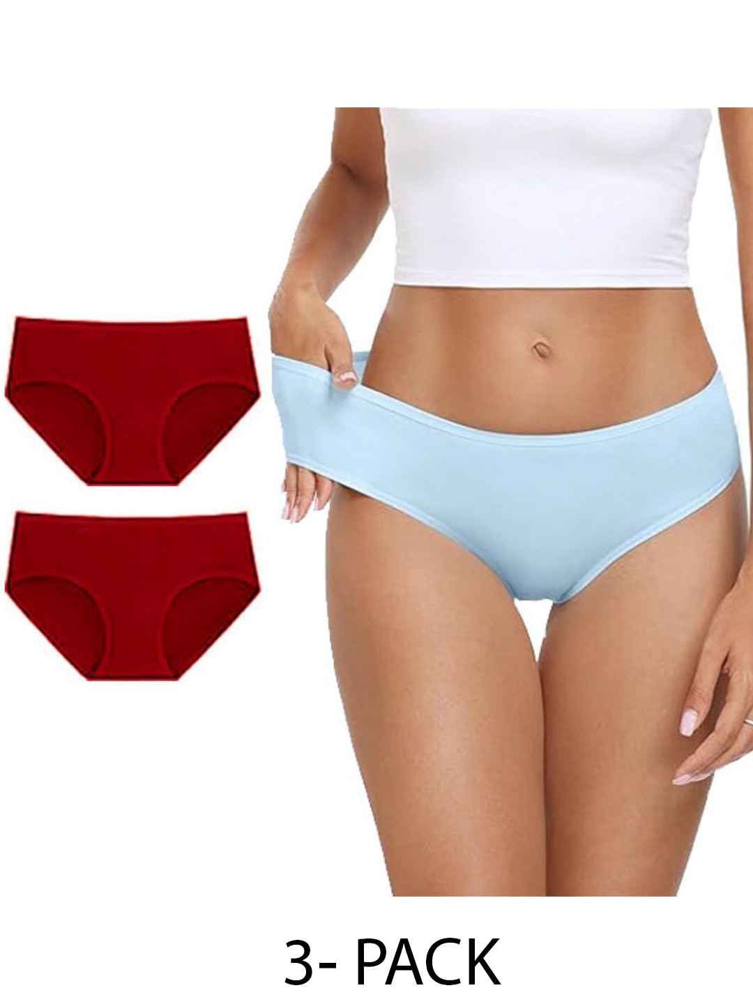 

Diving Deep Pack of 3 Hipster Briefs, Multi
