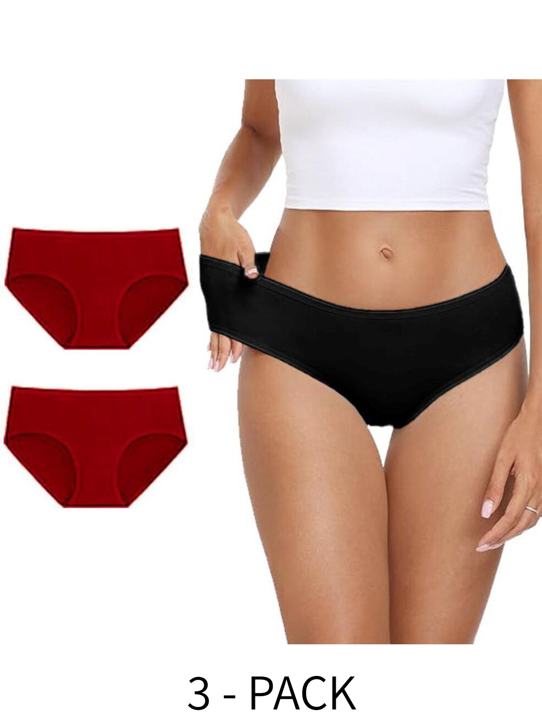 

Diving Deep Pack of 3 Hipster Briefs, Multi