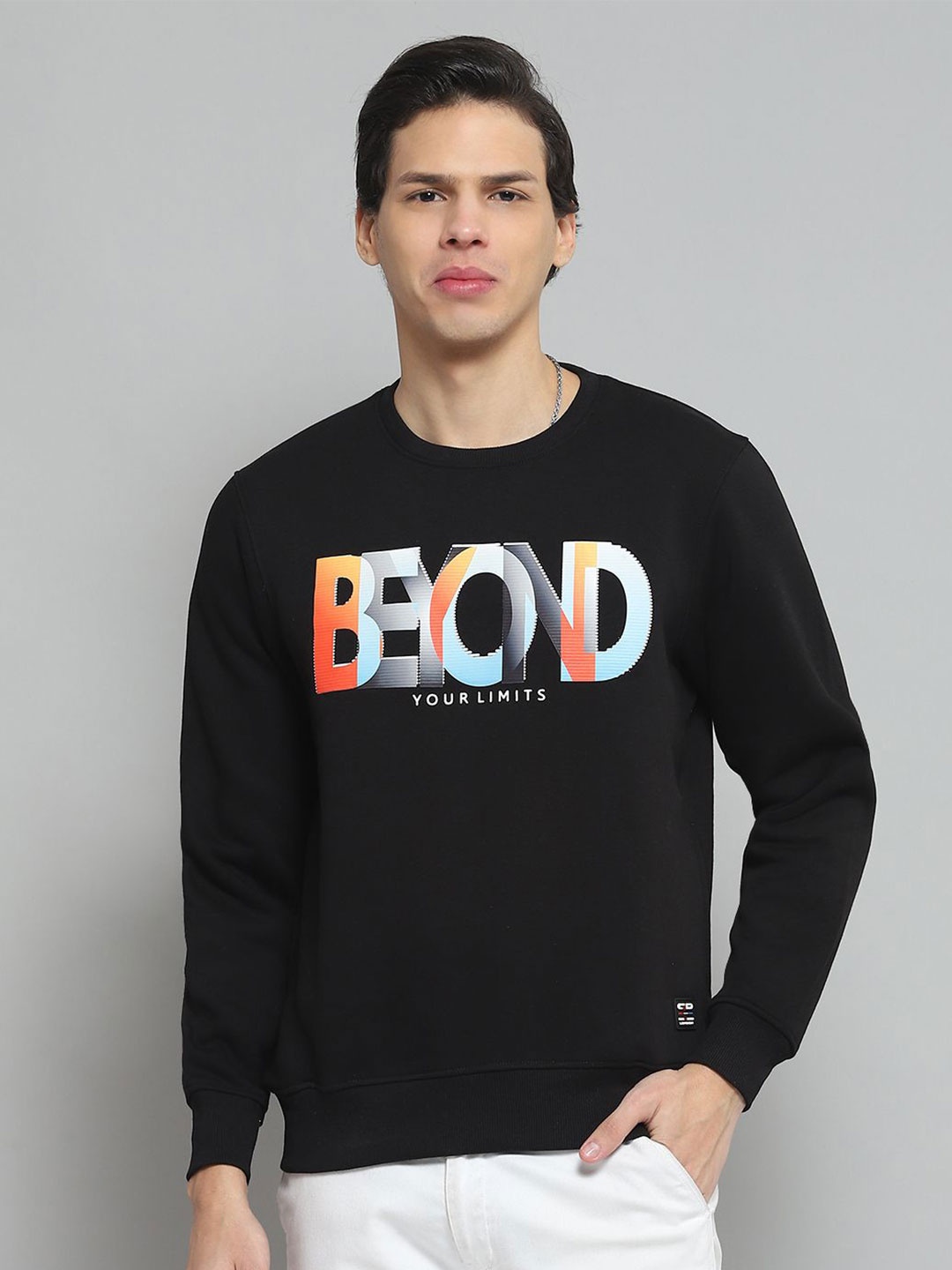 

Cloak & Decker Men Printed Sweatshirt, Black