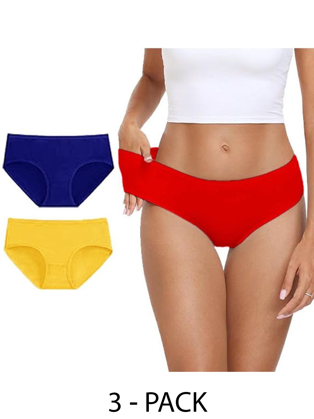 

Diving Deep Pack of 3 Hipster Briefs, Multi