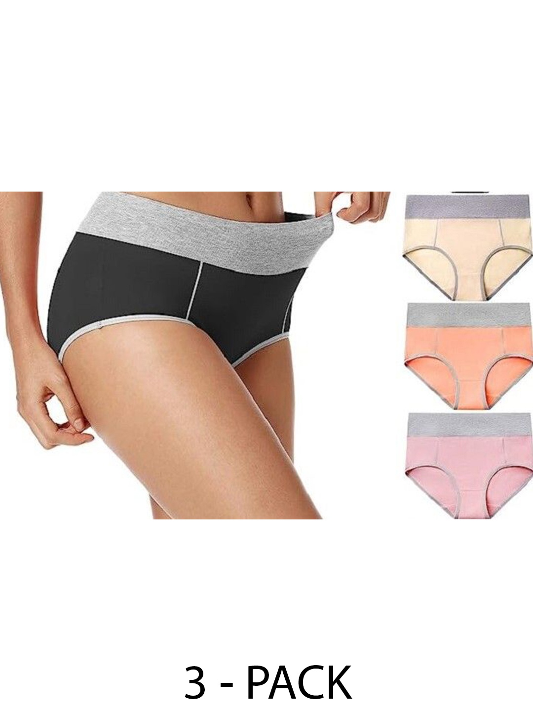 

Diving Deep Pack of 3 Hipster Briefs, Multi