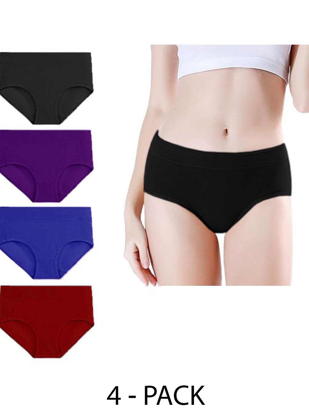 

Diving Deep Pack of 4 Hipster Briefs, Multi