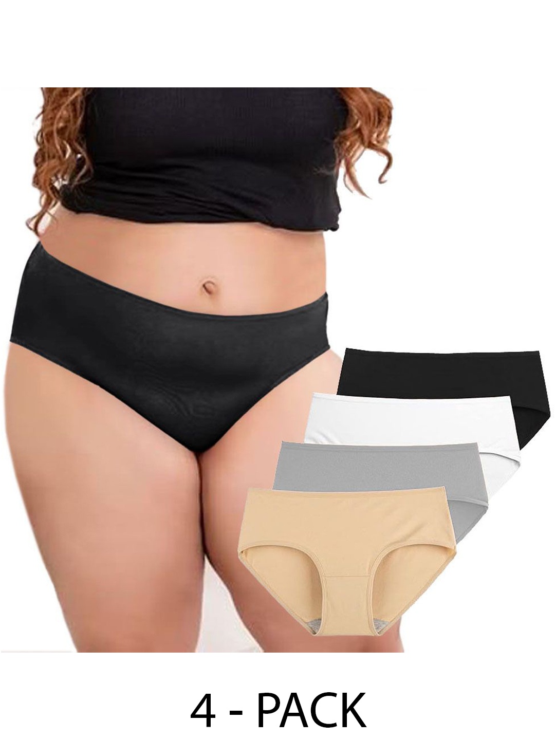 

Diving Deep Pack of 4 Hipster Briefs, Multi