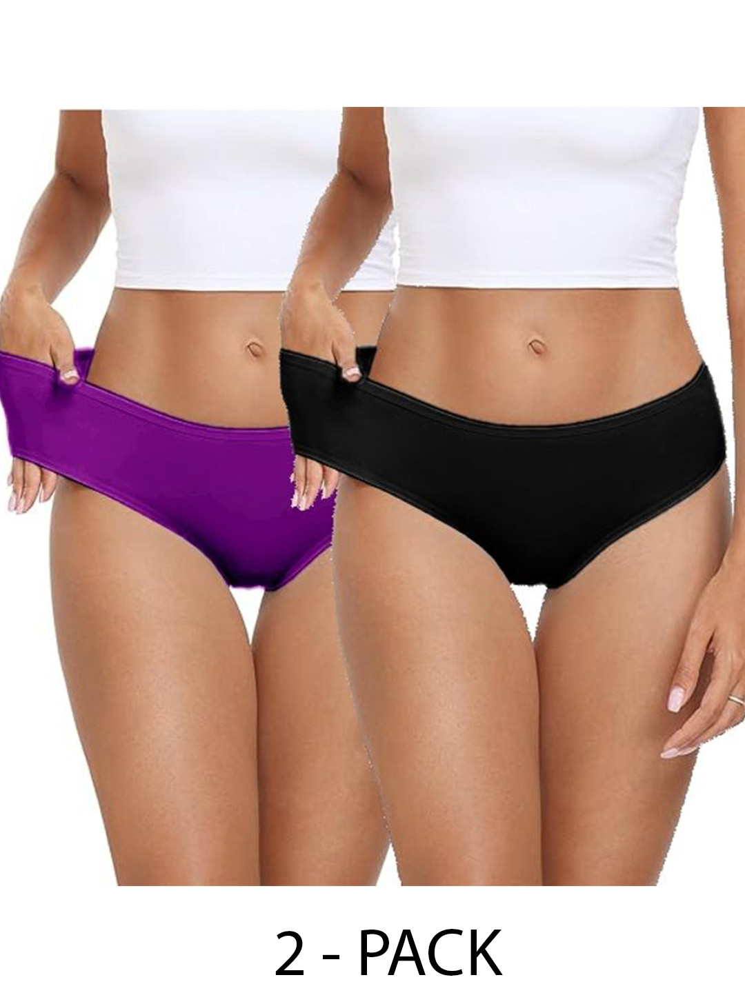 

Diving Deep Women Pack of 2 Hipster Briefs, Assorted