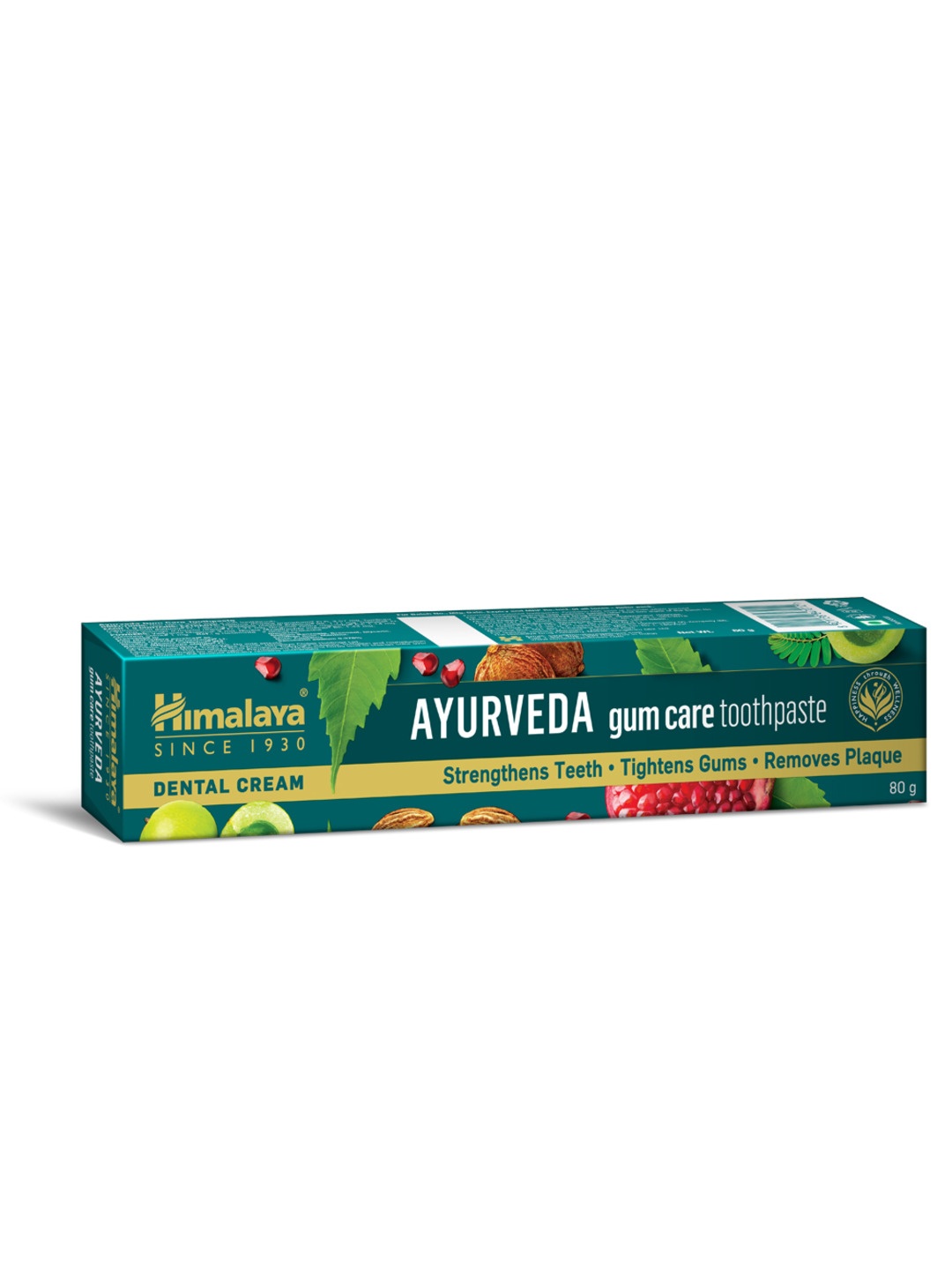

Himalaya Ayurveda Gum Care Toothpaste For Strengthens Teeth - 80g, Green