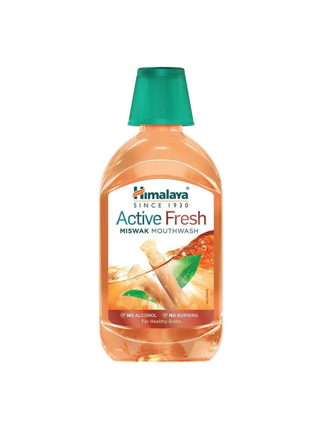 

Himalaya Active Fresh Miswak Mouthwash For Healthy Gums - 215ml, Orange