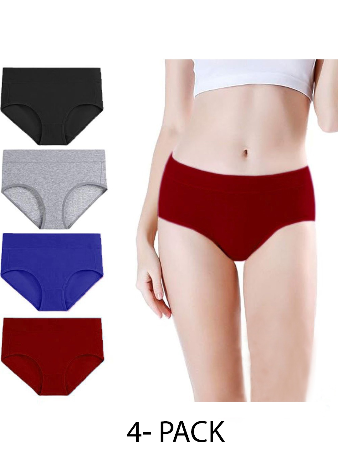 

Diving Deep Pack of 4 Hipster Briefs, Multi