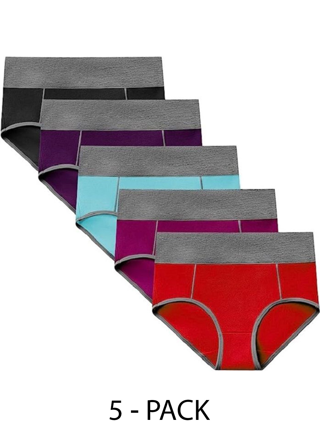 

Diving Deep Pack of 5 Hipster Briefs, Multi