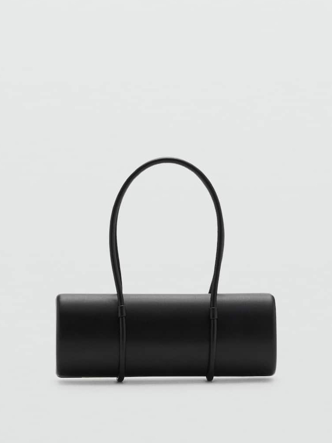 

MANGO Women Solid Box Clutch, Black