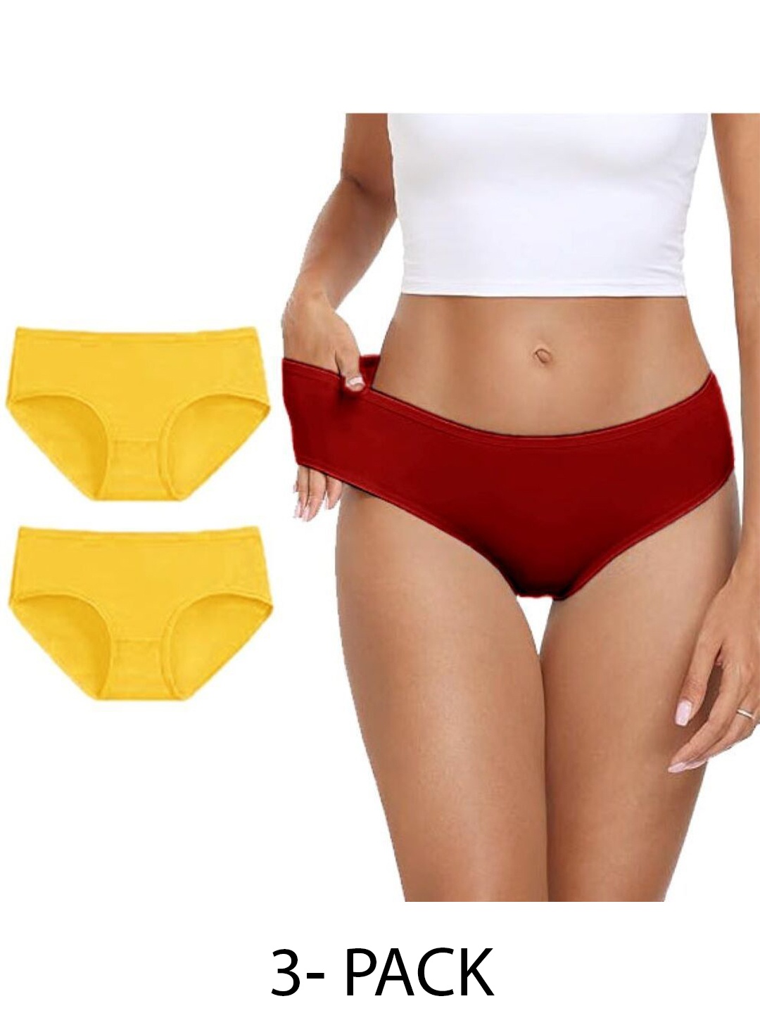 

Diving Deep Pack of 3 Hipster Briefs, Multi