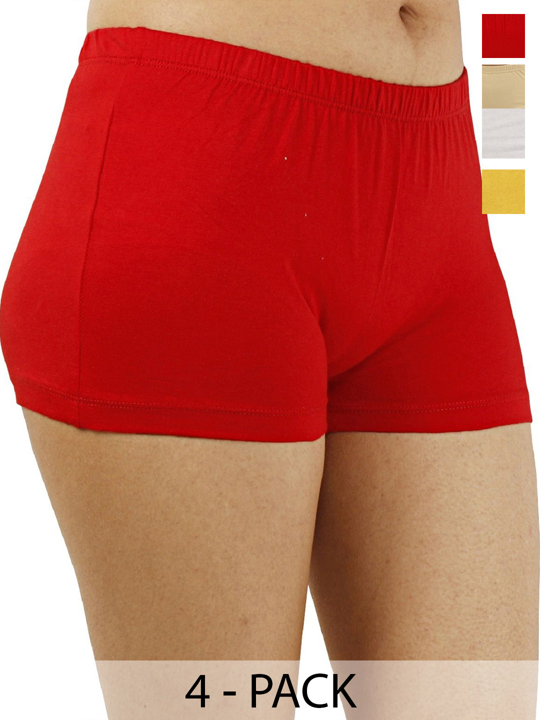 

Diving Deep Pack of 4 Boy Shorts Briefs, Multi