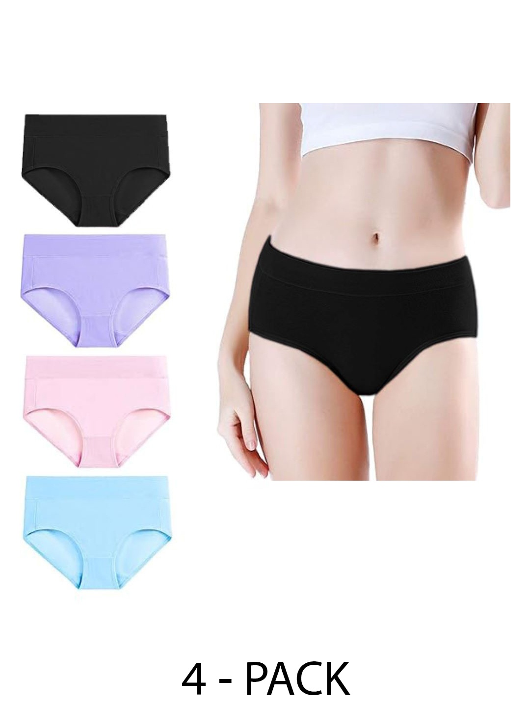 

Diving Deep Pack of 4 Hipster Briefs, Multi