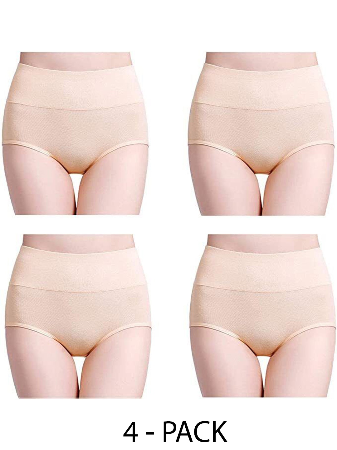 

Diving Deep Pack of 4 Hipster Briefs, Beige