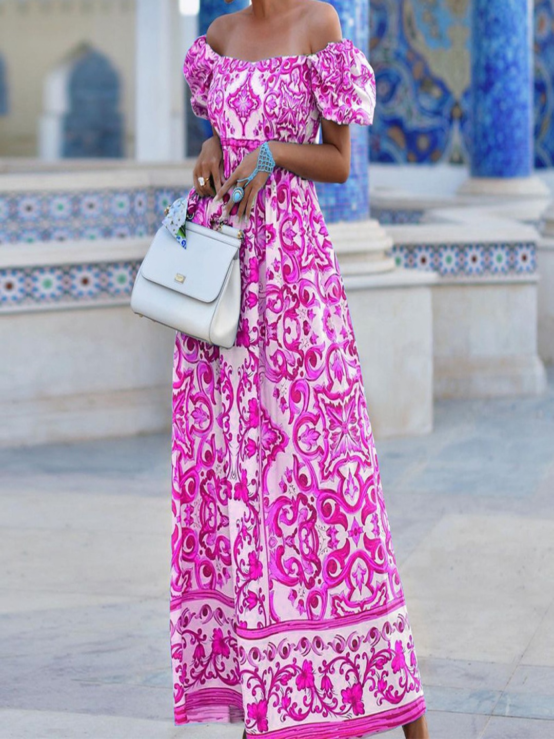 

StyleCast Floral Print Maxi Dress, Pink