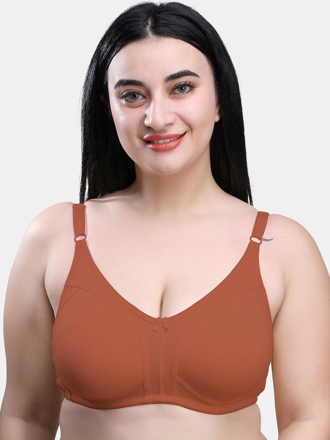

SKDREAMS Full Coverage Underwired Minimizer Bra, Red