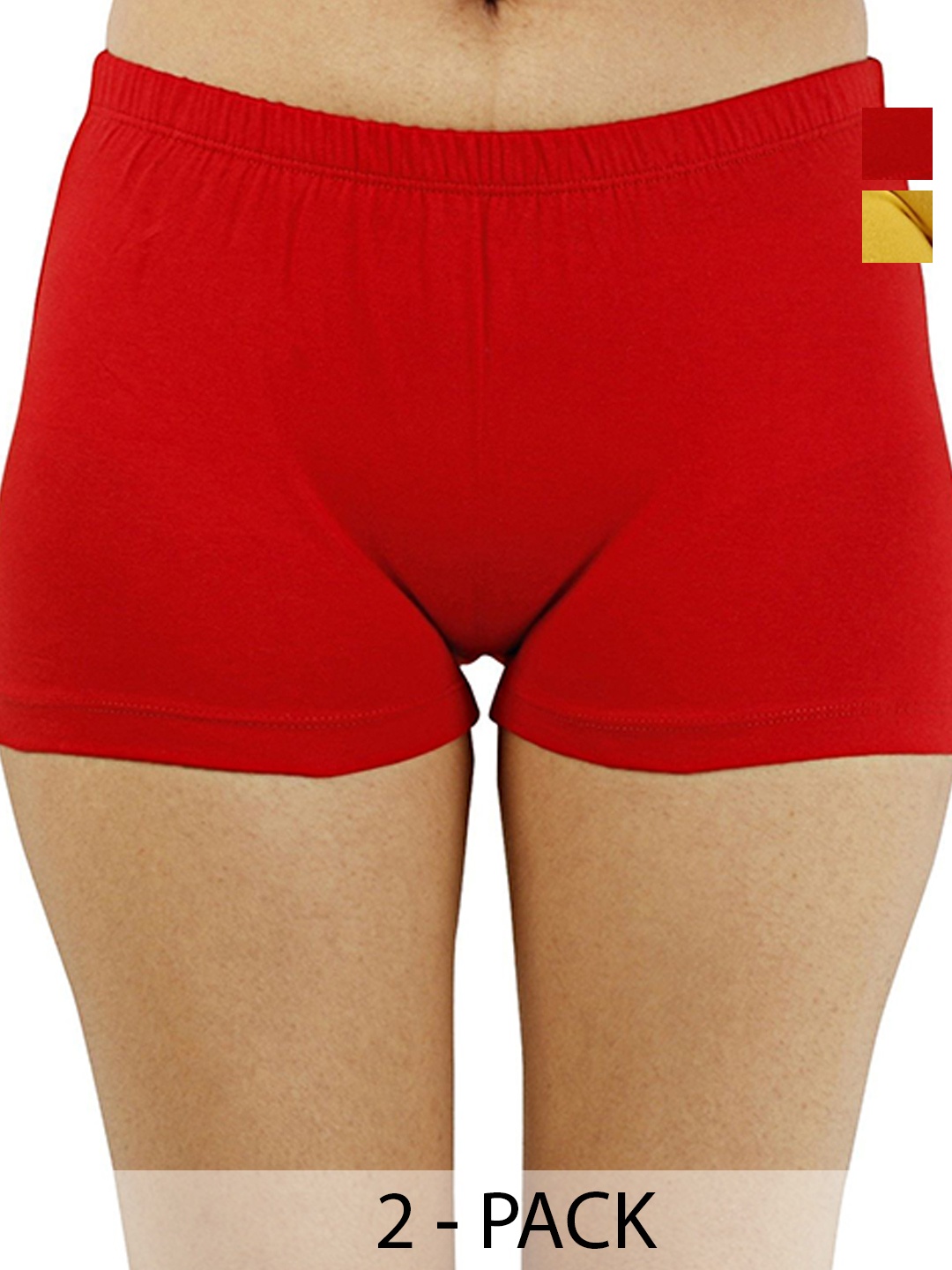 

Diving Deep Pack of 2 Boy Shorts Briefs, Red