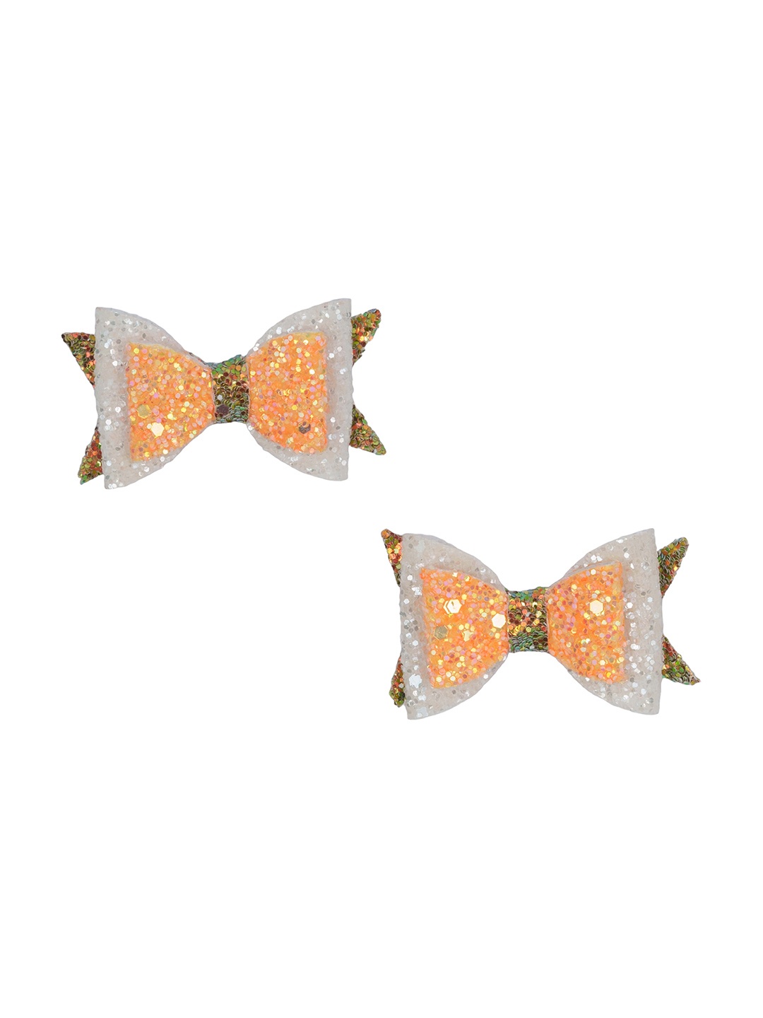 

Aye Candy Girls Set of 2 Embellished Hairband, Orange