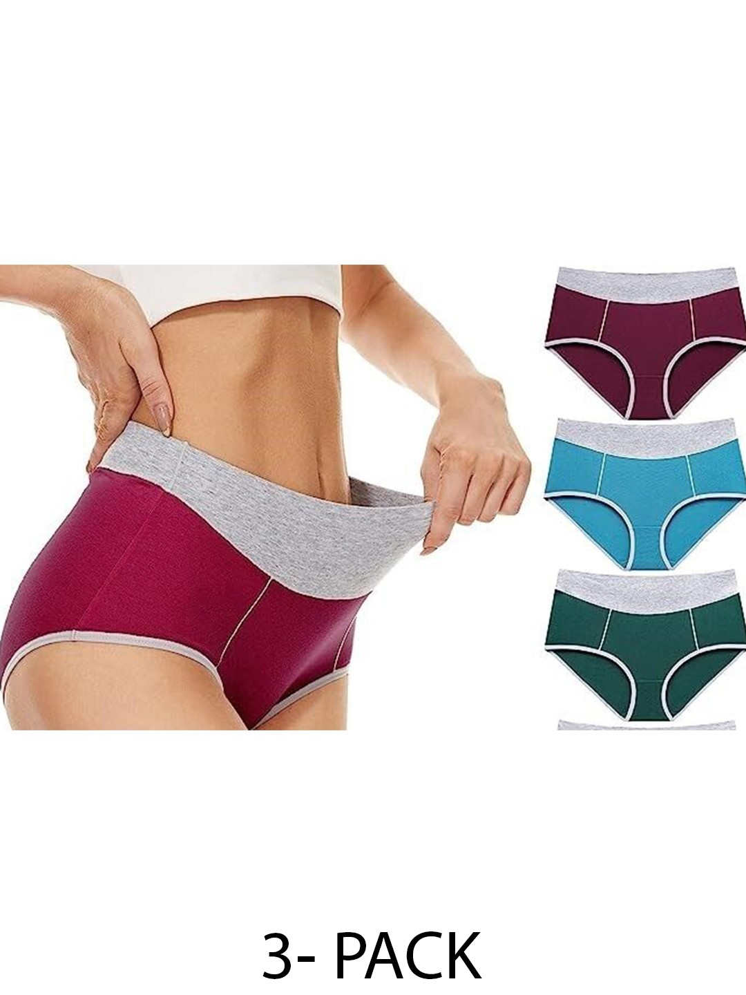

Diving Deep Pack of 3 Hipster Briefs, Multi