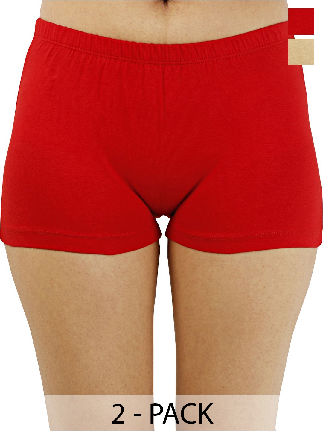 

Diving Deep Pack of 2 Boy Shorts Briefs, Red