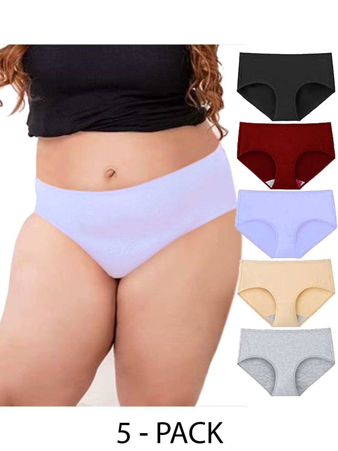 

Diving Deep Pack of 5 Hipster Briefs, Multi