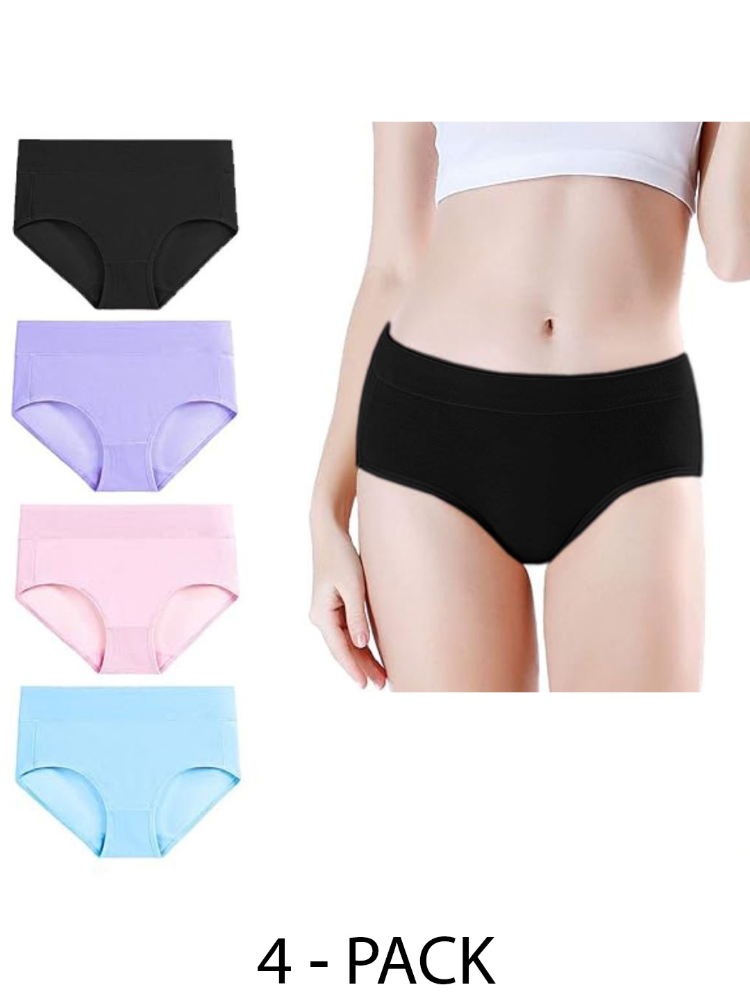 

Diving Deep Pack of 4 Hipster Briefs, Multi