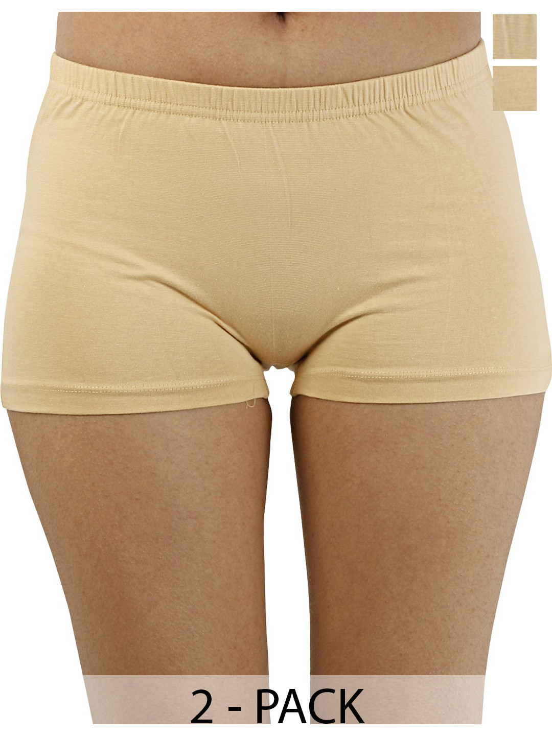 

Diving Deep Pack of 2 Boy Shorts Briefs, Beige