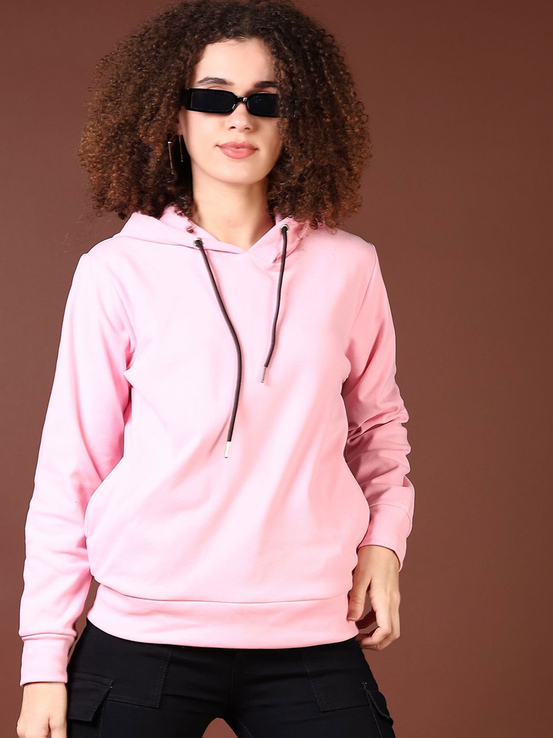 

V-Mart Women Hooded Sweatshirt, Pink