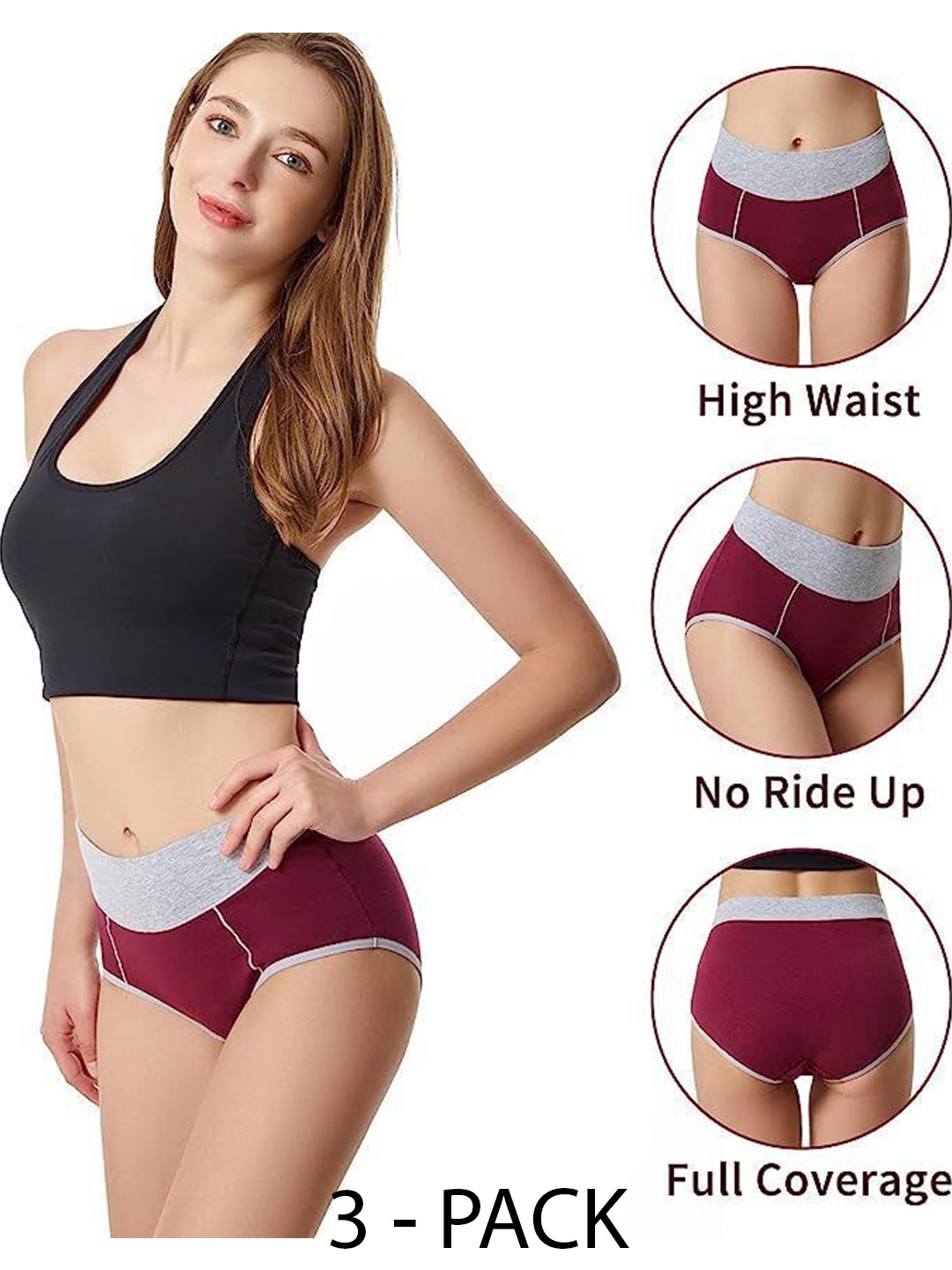 

Diving Deep Pack of 3 Hipster Briefs, Multi
