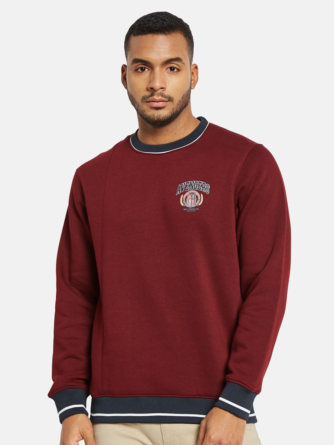 

Octave Men Sweatshirt, Maroon