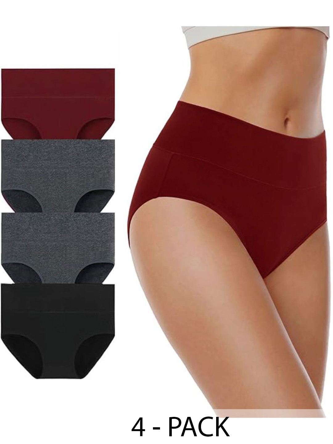 

Diving Deep Pack of 4 Hipster Briefs, Multi
