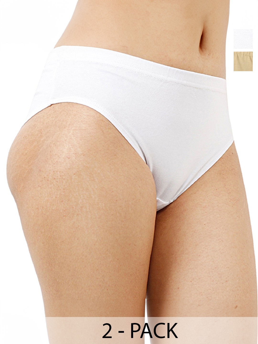 

Diving Deep Women Pack of 2 Cotton Assorted Hipster Briefs