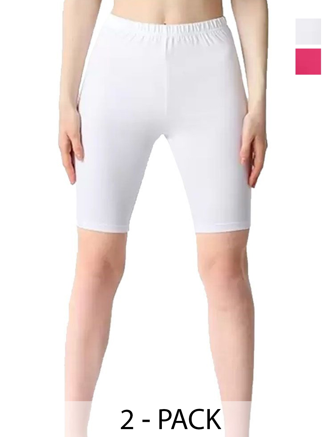 

Diving Deep Women Pack of 2 Boy Shorts Briefs, White