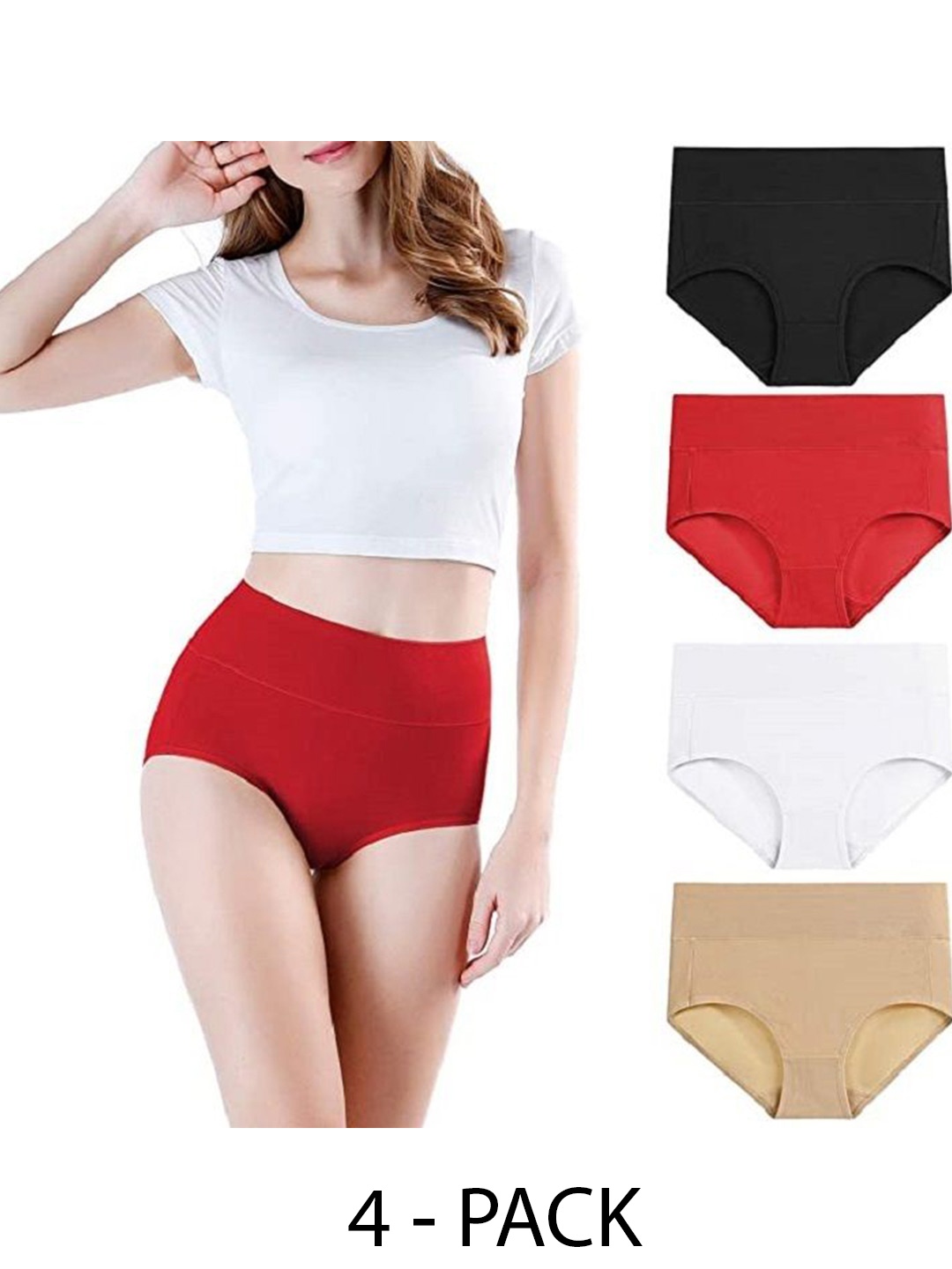 

Diving Deep Pack of 4 Hipster Briefs, Multi