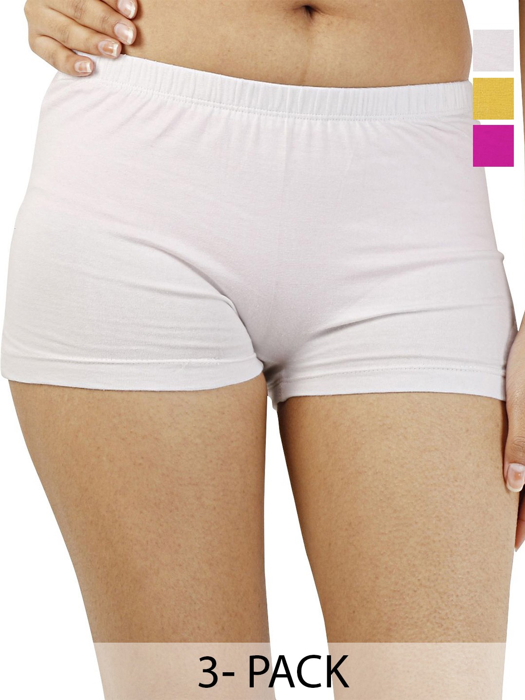 

Diving Deep Pack of 3 Boy Shorts Briefs, Pink
