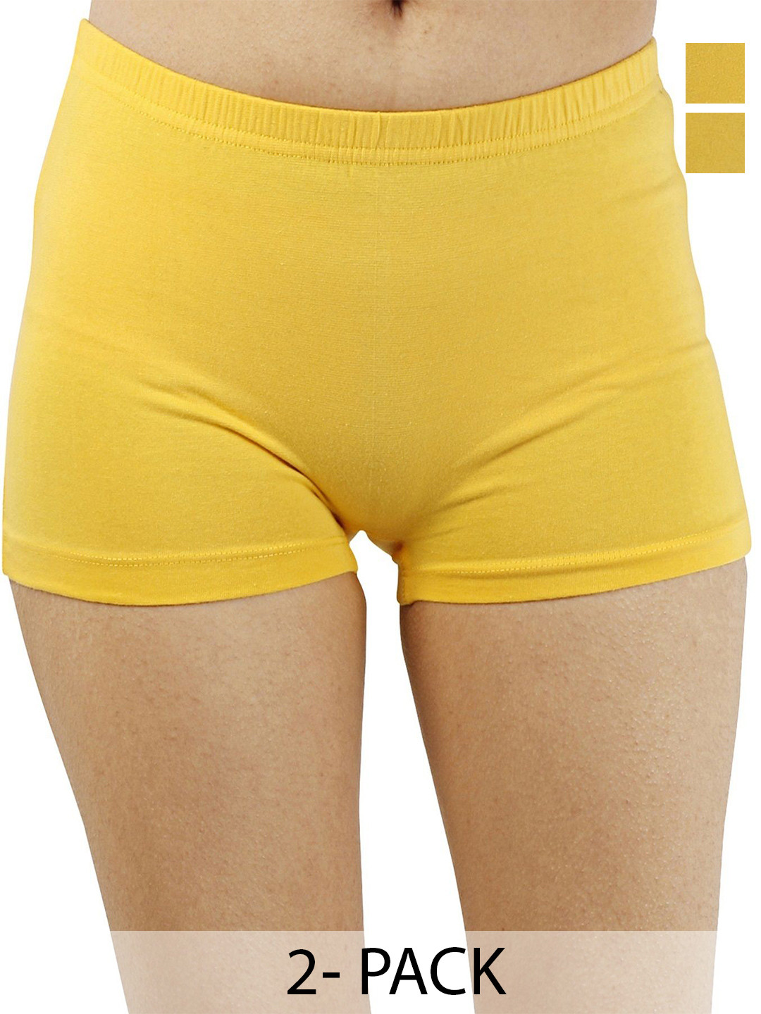 

Diving Deep Pack of 2 Boy Shorts Briefs, Yellow