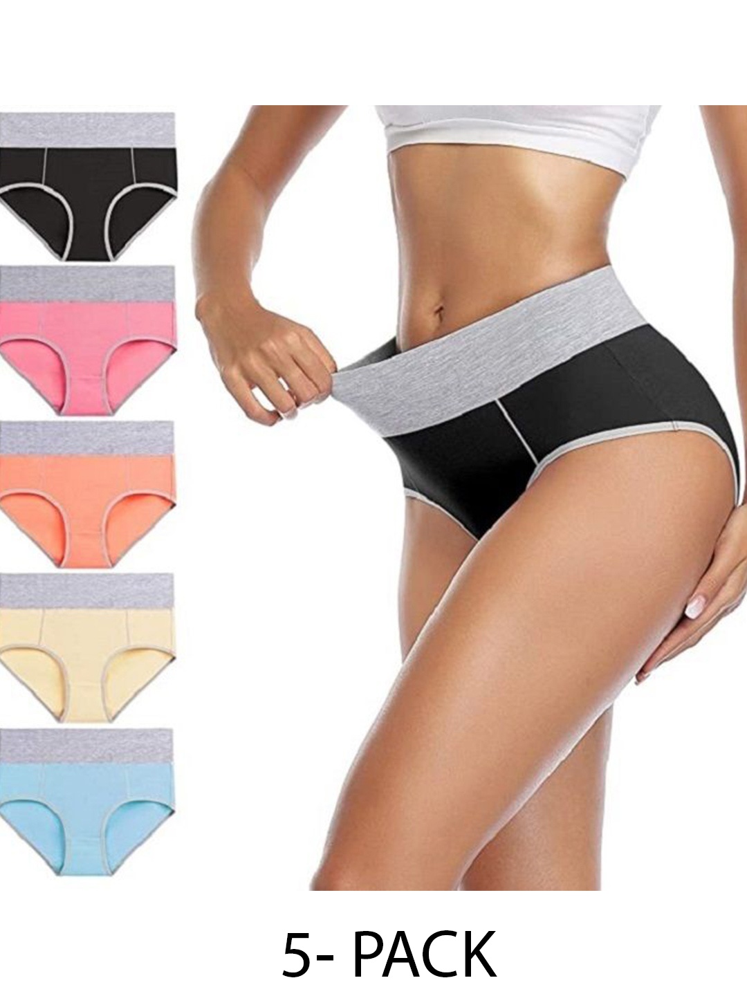 

Diving Deep Pack of 5 Hipster Briefs, Multi