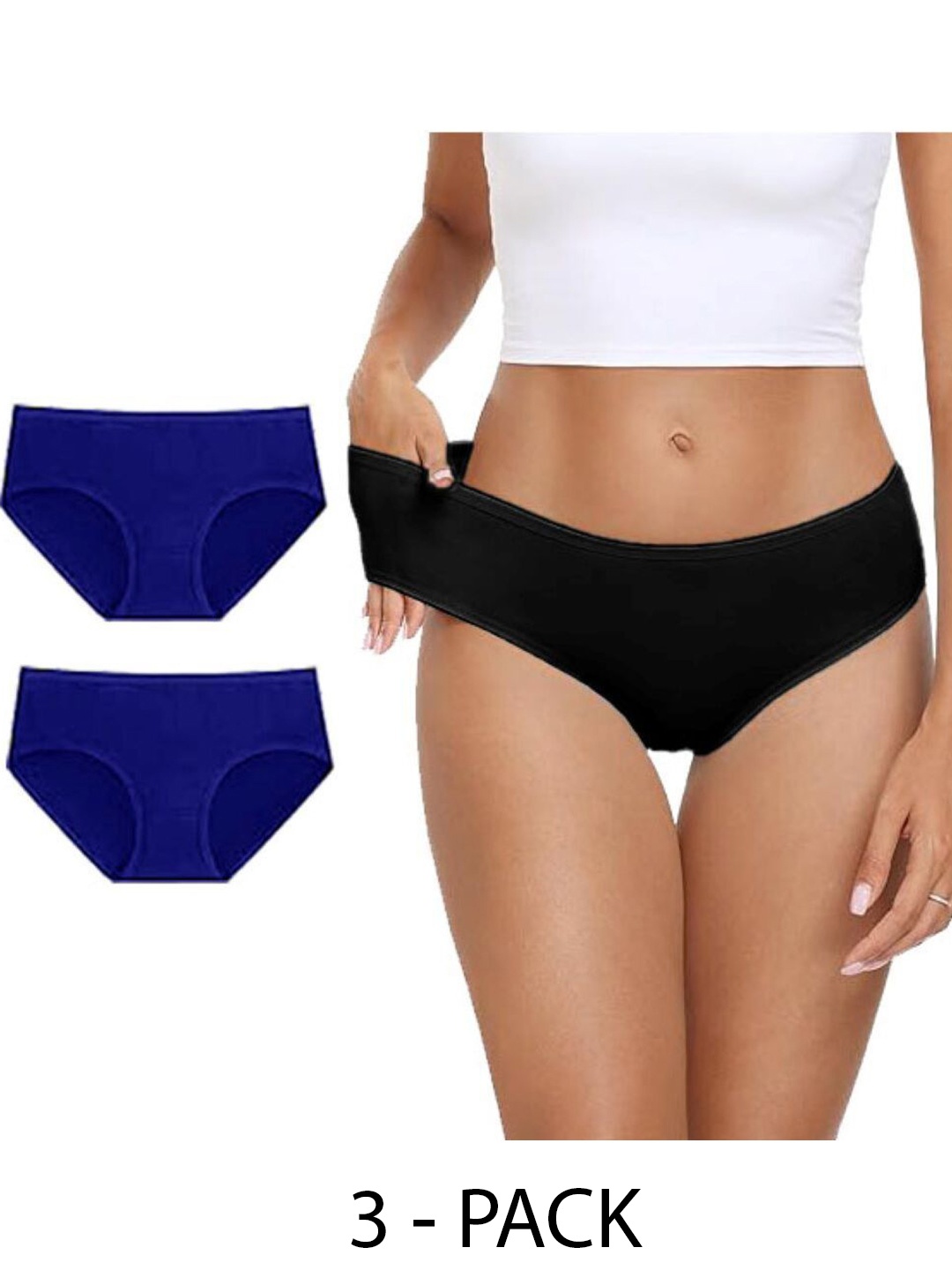 

Diving Deep Pack of 3 Hipster Briefs, Multi