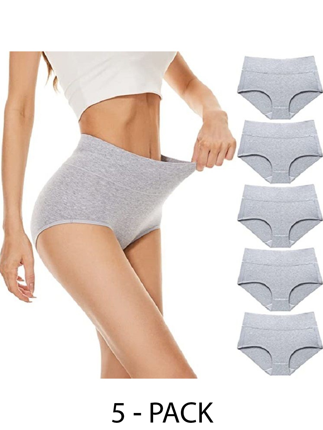 

Diving Deep Women Pack of 5 Hipster Briefs, Assorted